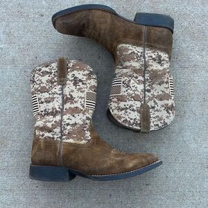 Ariat Sport Patriot Boot Brown Leather Men’s Size 5